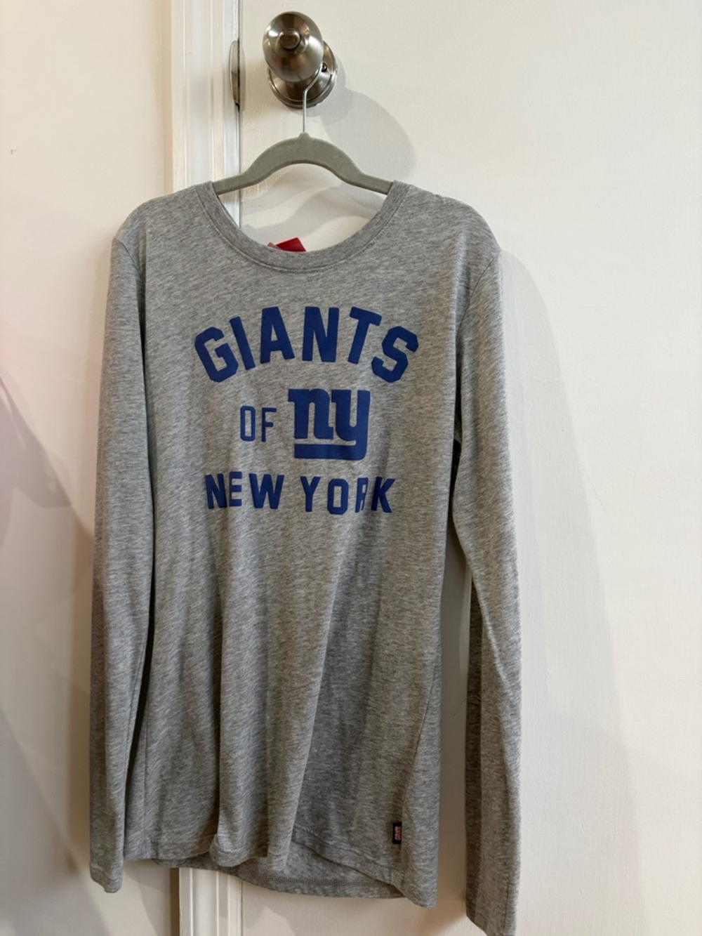 Nike Grey New York Giants long sleeve tee